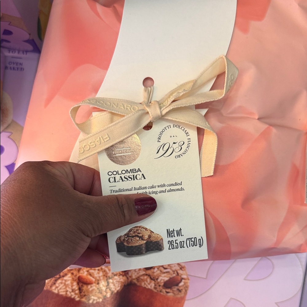 Fiasconaro Colomba Classica Cake